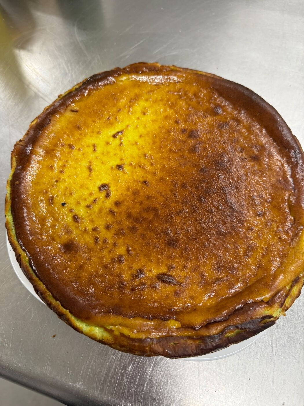 Tarta de queso al horno